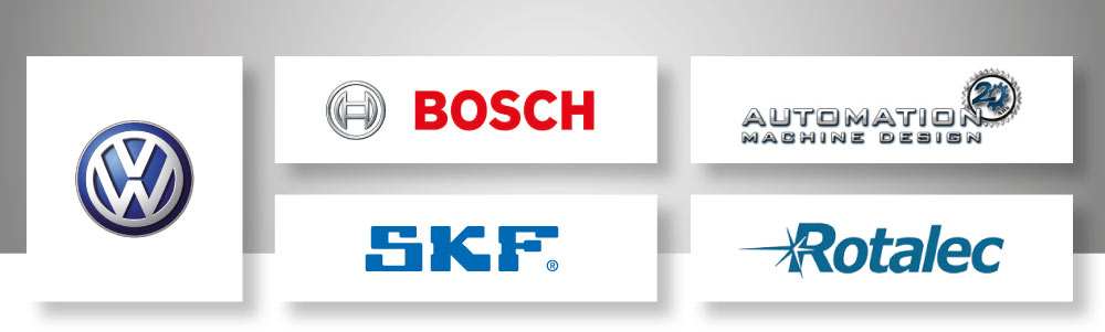 Volkswagen, Bosch, Automation Machine Design, SKF und Rotalec vertrauen auf die Lösungen von PSI Technics