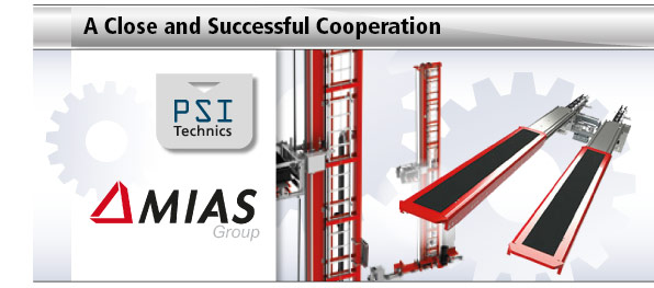 PSI Technics has been working closely with MIAS Group, a supplier specializing in AS/RS stacker cranes and telescopic forks, to offer customers an efficient two-step analysis and modernization program for ageing stacker cranes. 