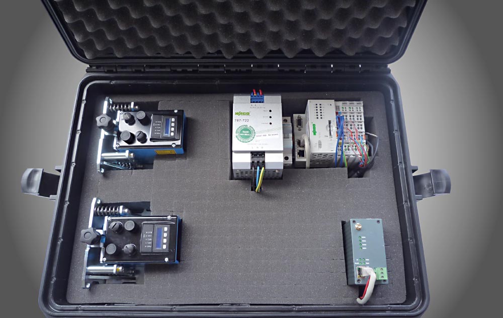 Die Lieferung des MA6000MC Motion Analysis Kit erfolgt in einem praktischen Koffer